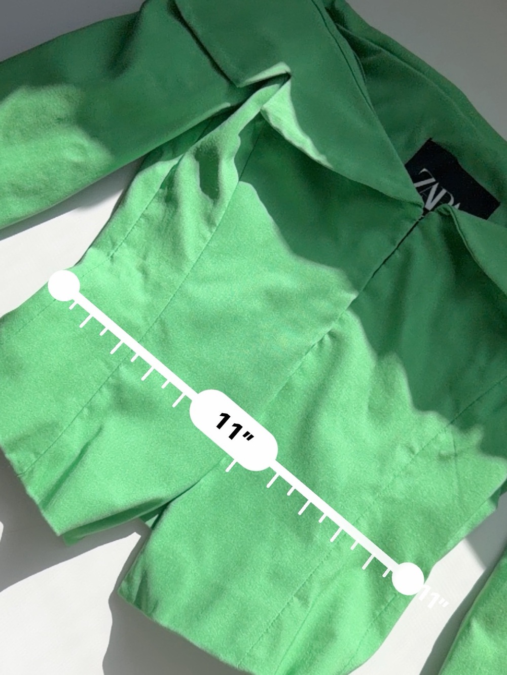 NWT Zara Bustier Crop Blazer